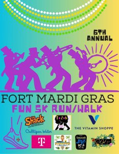 Fort Mardi Gras Fun 5k Run/Walk & Fest