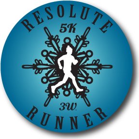 Resolute Runner 5k Logo