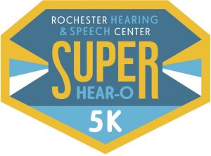 RHSC's Super Hear-O 5K & Family Fun Run Logo