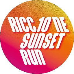 Ricc10ne Sunset Run Logo