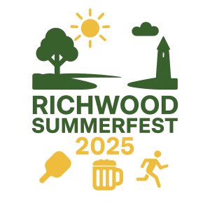 Richwood Summerfest 5k Run / Walk Logo