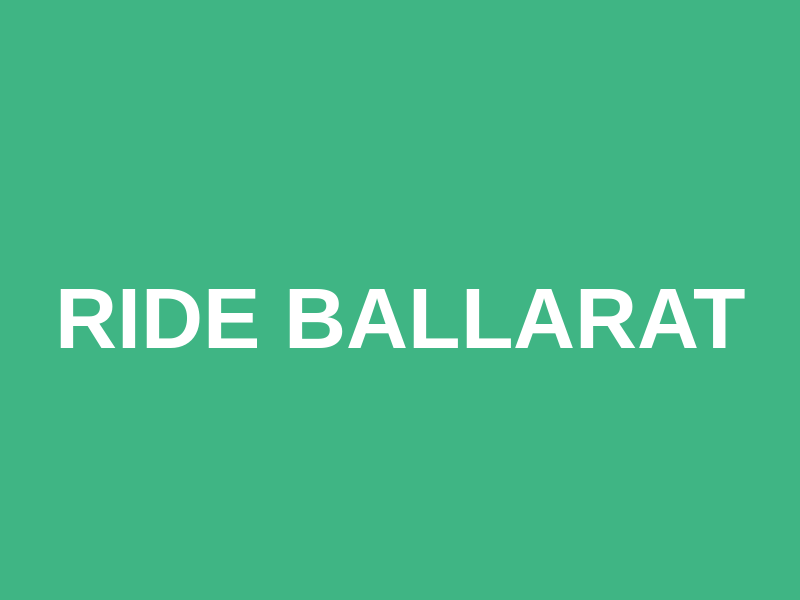 Ride Ballarat Logo