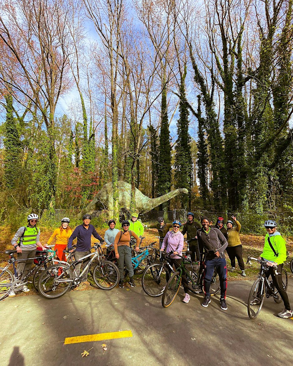 Ride the Ellerbe Creek Trails Logo