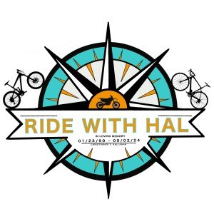 Ride with Hal Logo