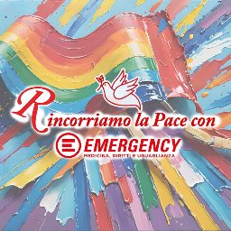 Rincorriamo la Pace con Emergency Logo