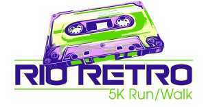 Rio Retro 5K Run/ Walk Logo