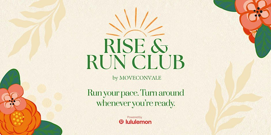 Rise & Run Club x MOVECONVALE Logo
