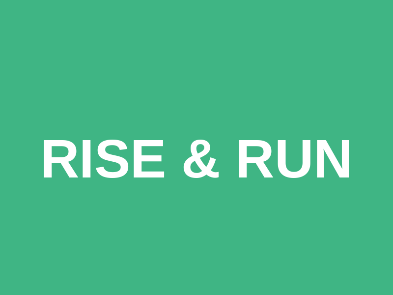 Rise & Run Logo
