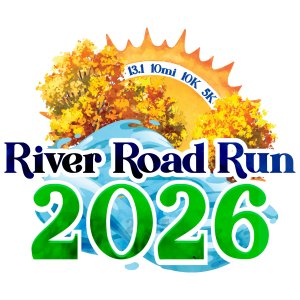 River Road Run Half, 10k, 5k Logo