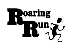 Roaring Run Race To The Moon Night 5k walk/run Logo