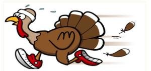 Robinson Fire Protection District's Turkey Trot for Tots 5K Logo
