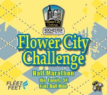Rochester Regional Health Flower City Challenge Logo