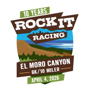 Rock It in El Moro Canyon 6K & 10 Miler Logo