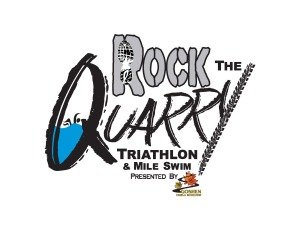 Rock the Quarry Triathlon and Mile Swim Logo