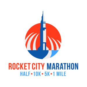 Rocket City Marathon Logo