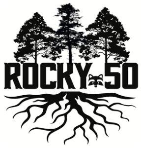 Rocky 50, by USWE Trail Race Logo