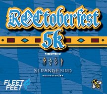 ROCtoberfest 5K presented by Strangebird Logo