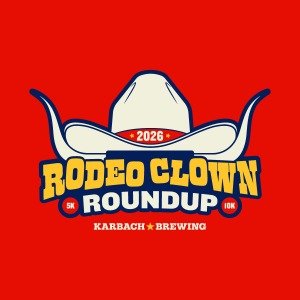 Rodeo Clown Roundup Logo