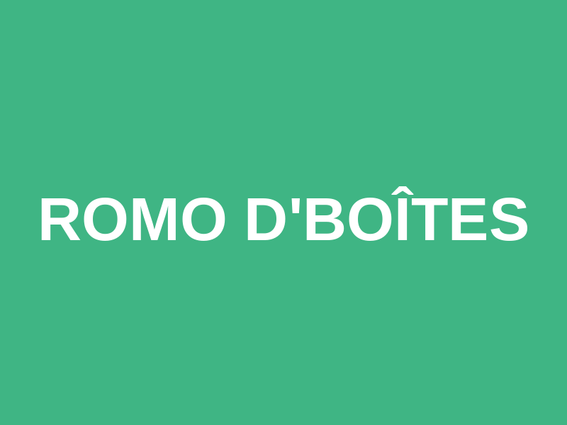 Romo D'Boîtes Logo
