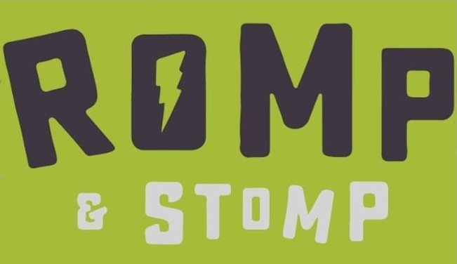 Romp & Stomp 5K 2026 Logo