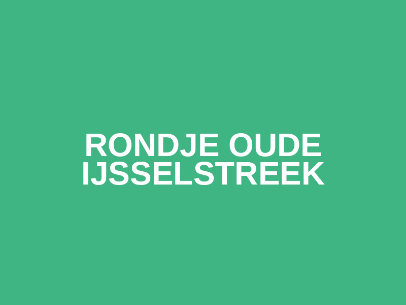 Rondje Oude IJsselstreek Logo