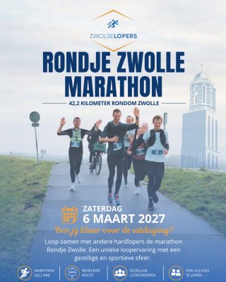 Rondje Zwolle Marathon Logo