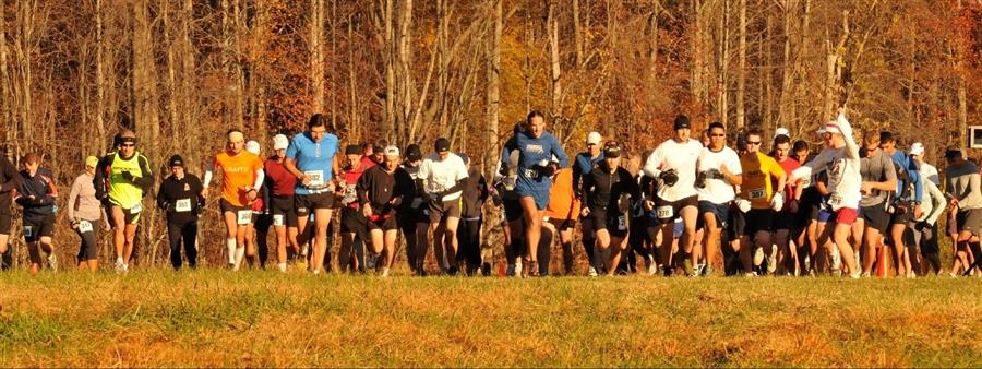 Rosaryville Veterans Day Trail Race Logo