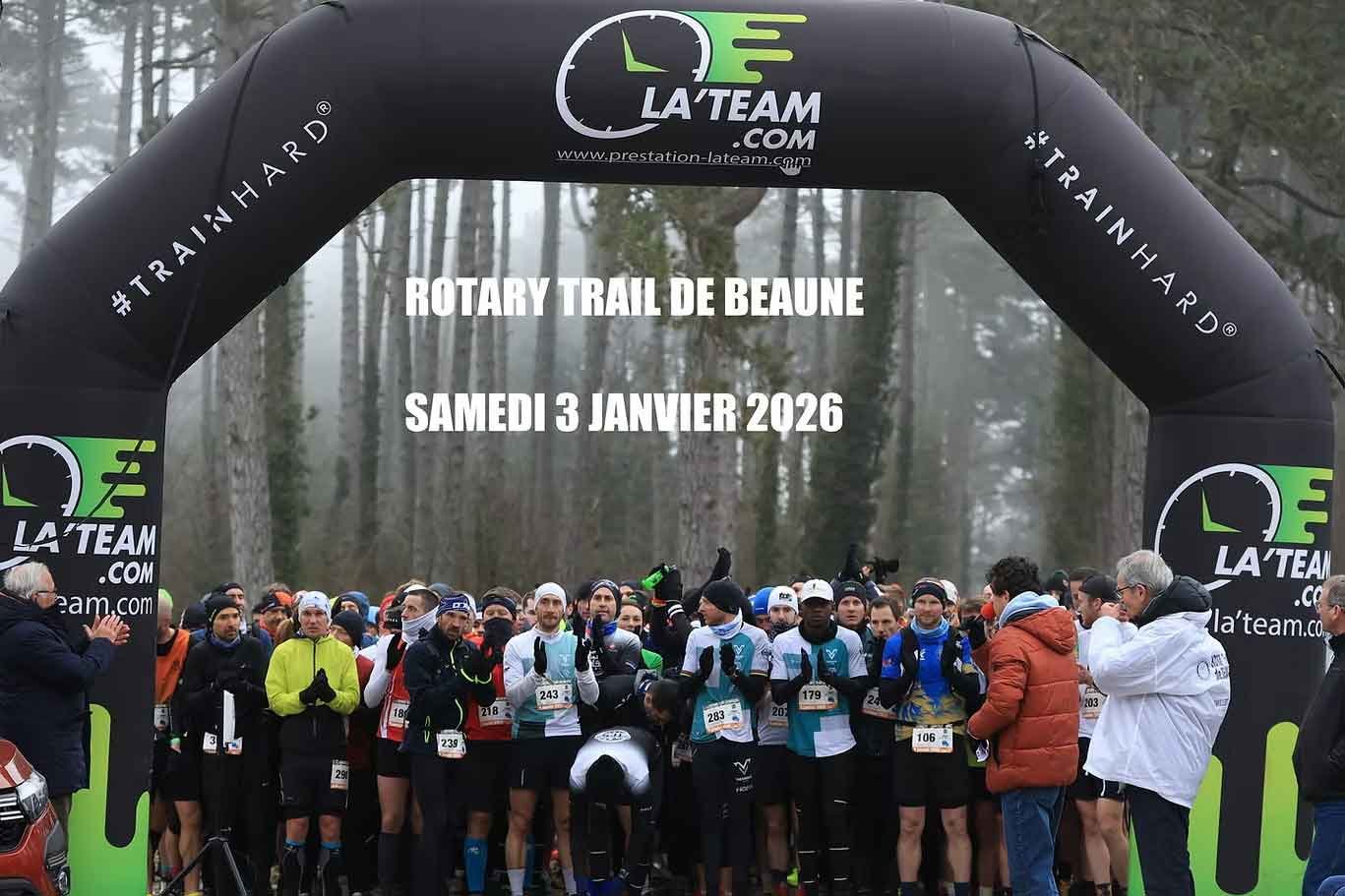 Rotary Trail de Beaune Logo