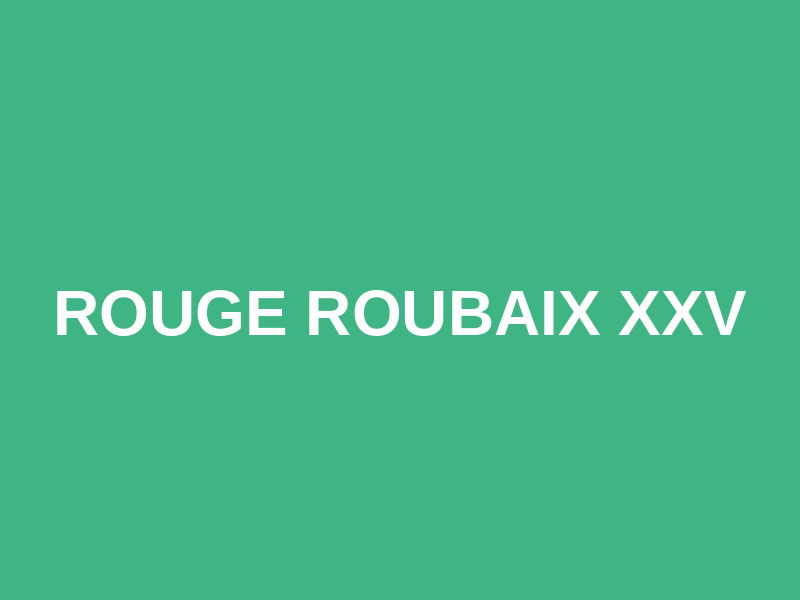 Rouge Roubaix XXV Logo