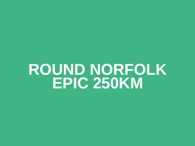 Round Norfolk Epic 250km Logo