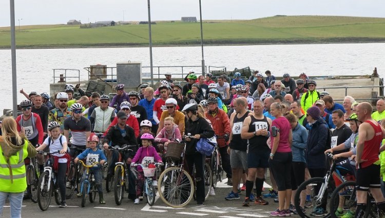 Rousay Lap 2026 Logo