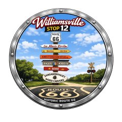 Route 66 Run- Stop 12 Williamsville