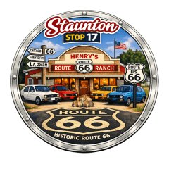 Route 66 Run - Stop 17 Staunton