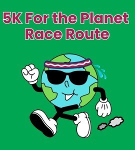 RRRC Volunteers for 5K For the Planet Logo