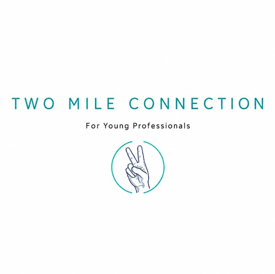 RSVP through Sweatpals: Two Mile Connection | $0.00-$10.00/each Logo