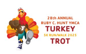 Ruby C. Hunt YMCA Turkey Trot 5K and Fun Run Logo