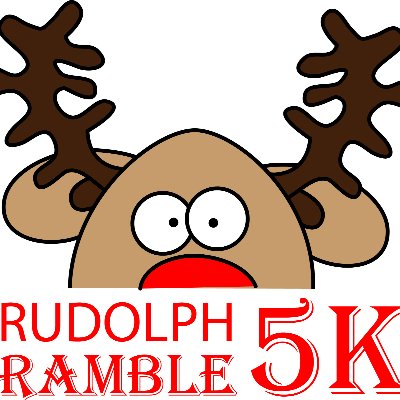 Rudolph Ramble 5K Run/Walk Logo