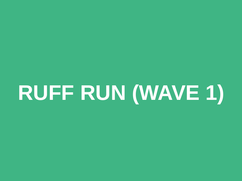 Ruff Run (Wave 1)
