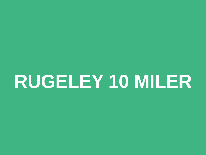 Rugeley 10 Miler Logo
