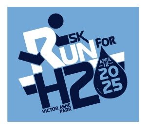 Run 4 H2O 5K Logo