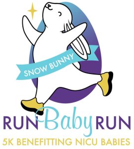 Run Baby Run 5K Benefiting NICU Babies Logo