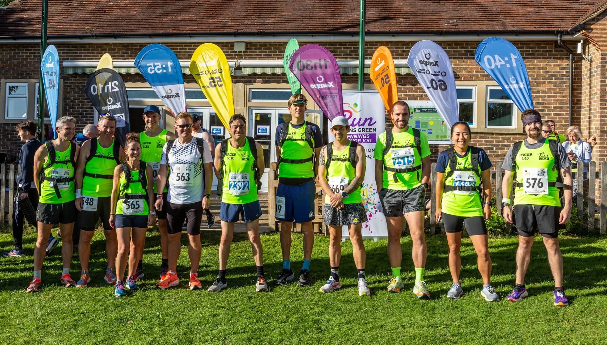 Run Barns Green Half Marathon, 10K and 5k Logo