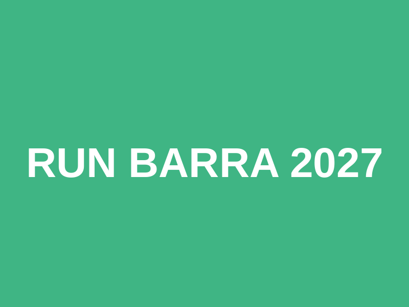 Run Barra 2027 Logo