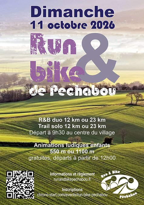 RUN & BIKE PECHABOU Logo