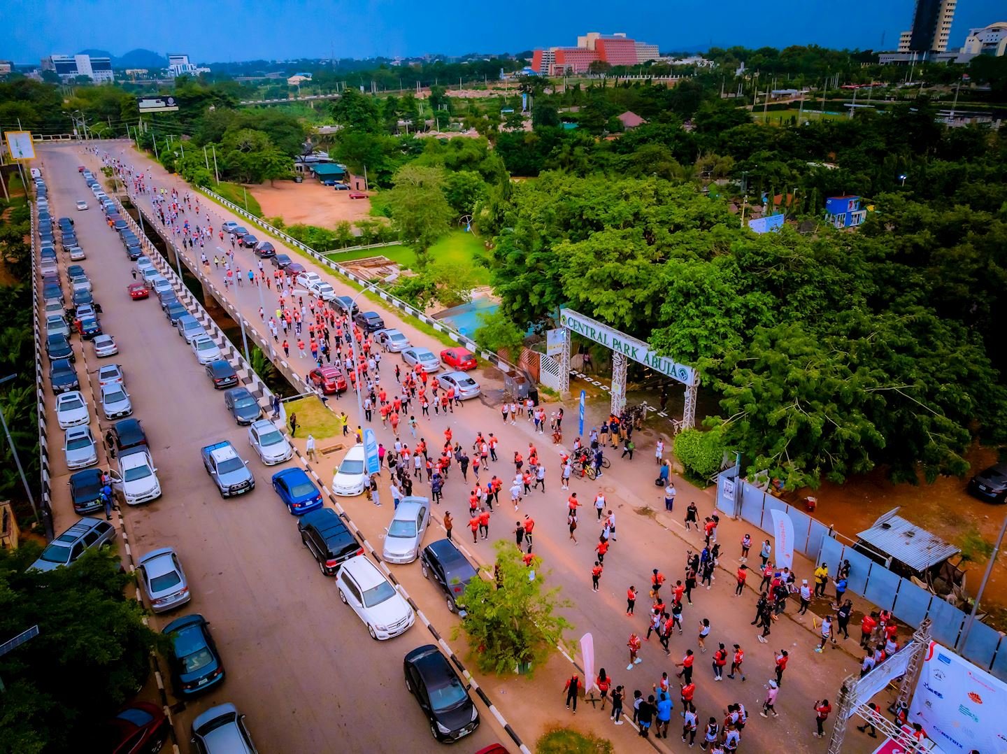 Run Club Abuja Charity Half Marathon Logo