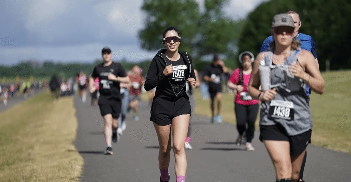 Run Dorney Lake Marathon, Half Marathon, 10k & 5k - September Logo