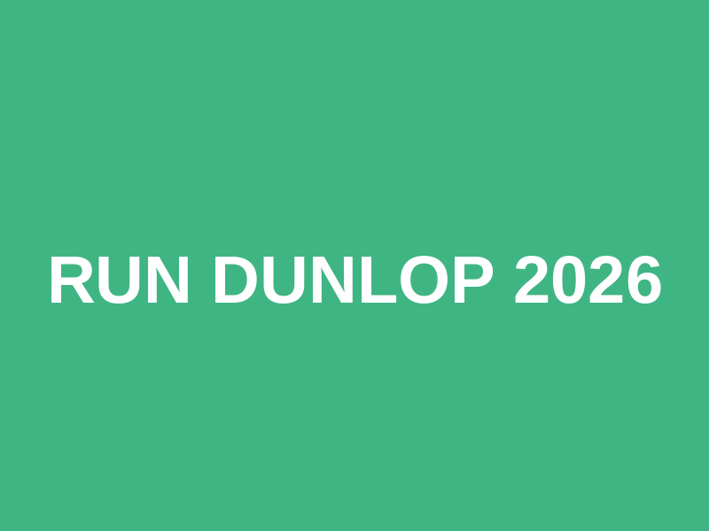 Run Dunlop 2026 Logo