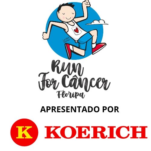 RUN FOR CANCER FLORIPA 2026 Logo