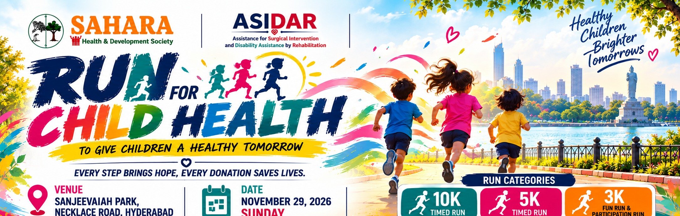 Run for Child Health 2026 Logo