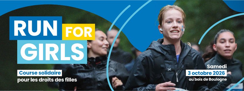 Run For Girls 2026 Logo
